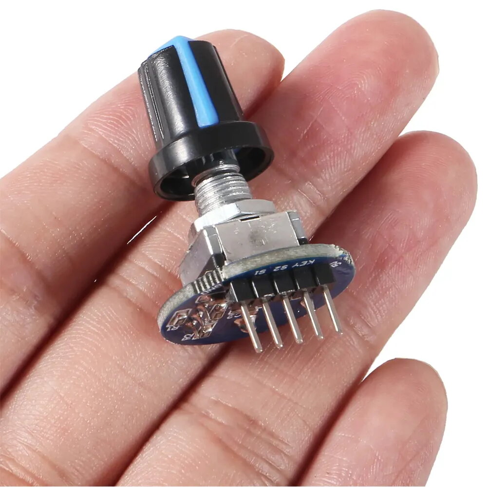 Плата модуль энкодер KY-040 (HW-040) шлиц резьба для Arduino — фото 1