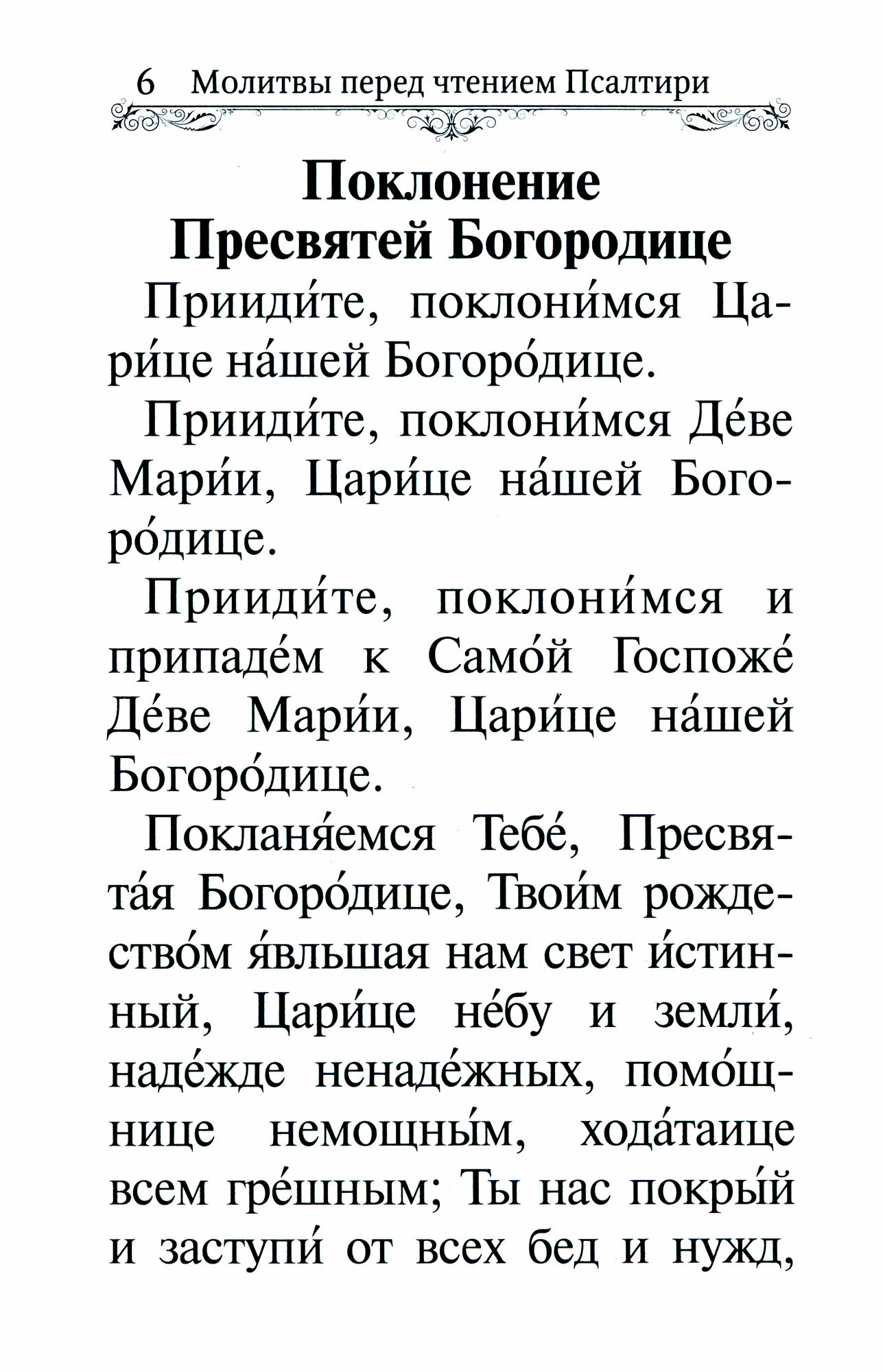 Псалтирь Пресвятой Богородице. Крупный шрифт - фото №13