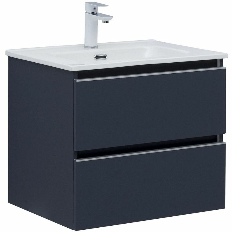 фото Тумба под раковину Aquanet Вега 60 маренго