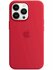 Чехол силиконовый MagSafe для iPhone 13 Pro Red с анимацией NFC, ...