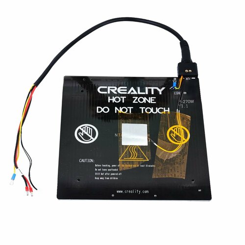 Нагревательный стол 235х235х3mm 24v 270W для 3D принтера Creality Ender-3 S1 5200₽