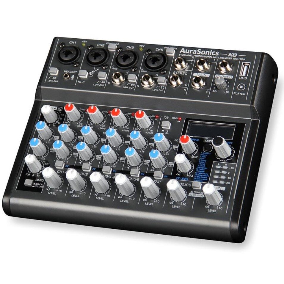 Аналоговый микшер AuraSonics K8 — фото 1