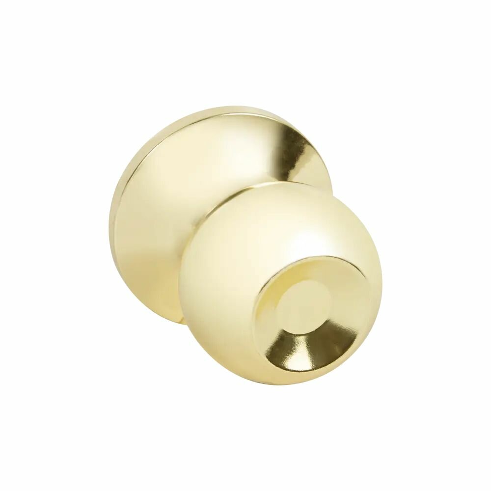 Ручка-кноб 6073 без запирания цвет золото