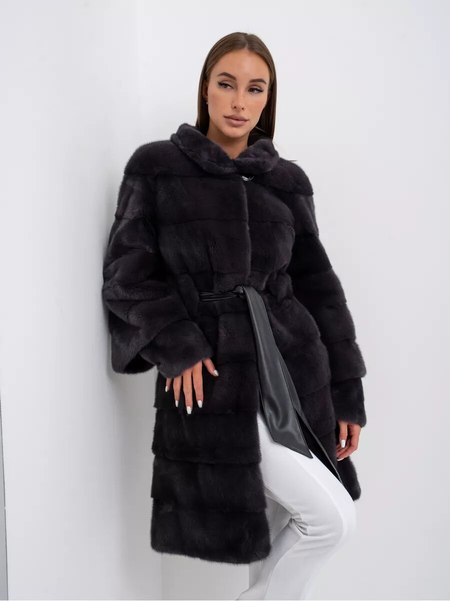 Пальто Золото Вятки Кировская Меховая Фабрика Осень - Зима 2025