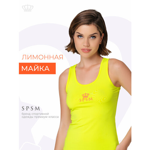 фото Майка s.p.s.m. спорт, размер xs, желтый