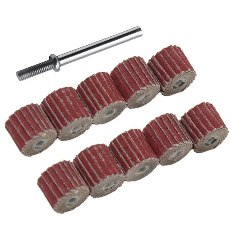 Шлифовальные диски для Dremel 11 шт 10mm 600grit