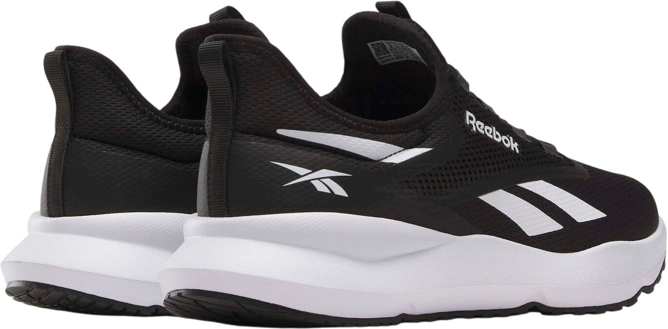 Кроссовки Reebok Cityride, полнота F, размер 11,5 US, черный, белый — фото 1