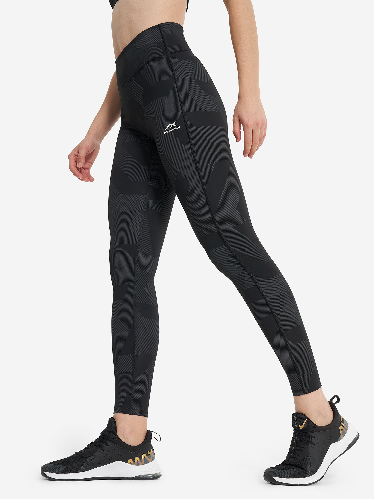 Легинсы спортивные ATHLEX Jacquard Leggings