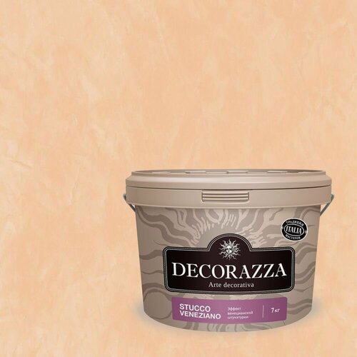 Изображение товара Декоративное покрытие с эффектом венецианской штукатурки Decorazza Stucco Veneziano (7кг) SV 10-61