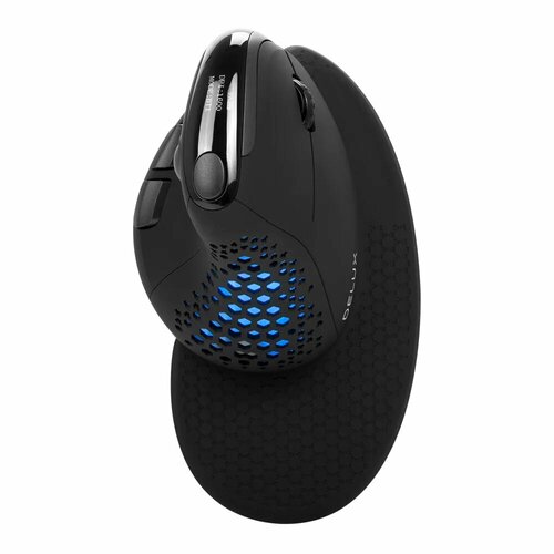 DELUX Мышь беспроводная M618XSD OLED 1000mAh 4000DPI черный 4200₽