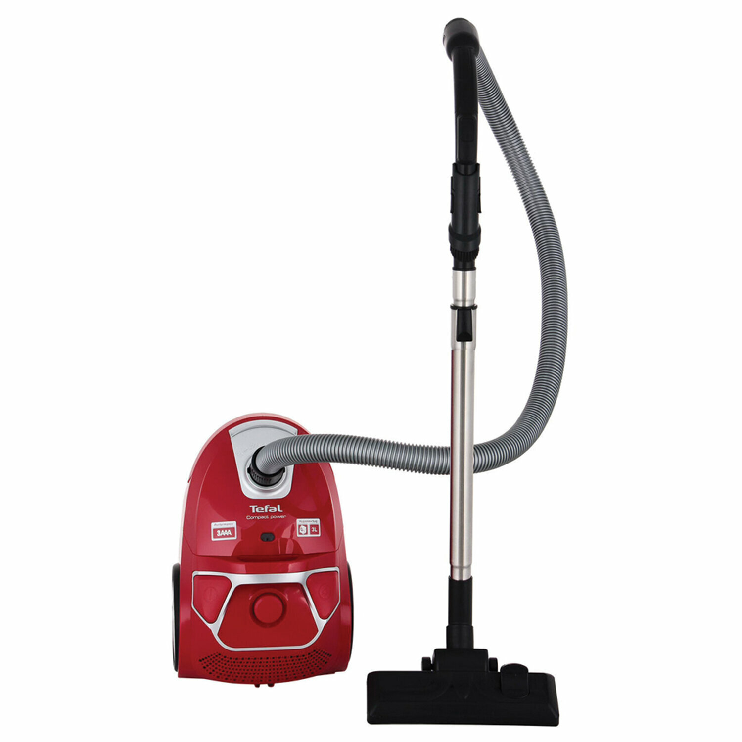 Пылесос Tefal TW3953EA, сухая уборка, телескопическая труба, вертикальный