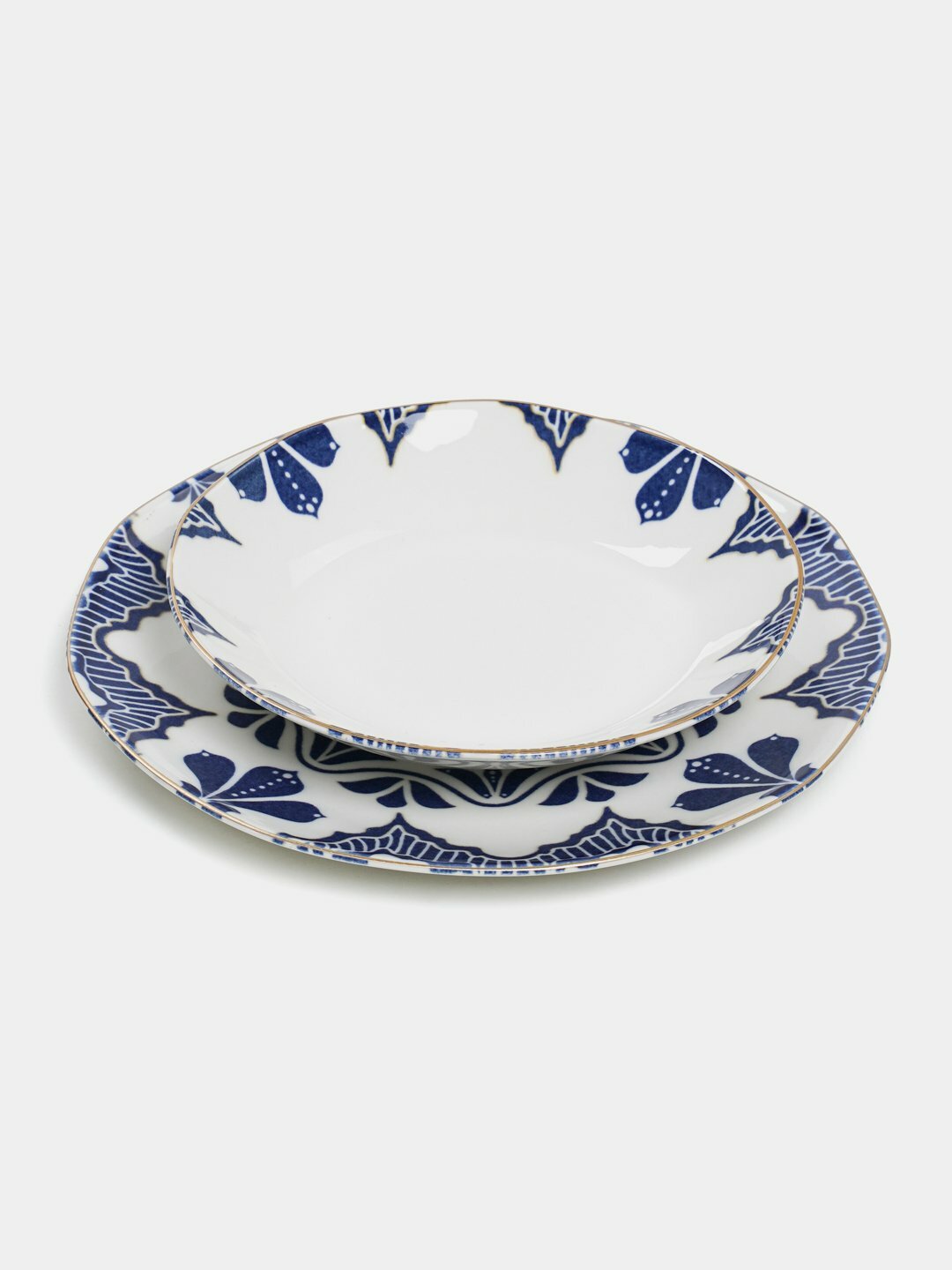 Набор тарелок фарфоровая O.M.S. 24 предмета, Турция.11106 — фото 1