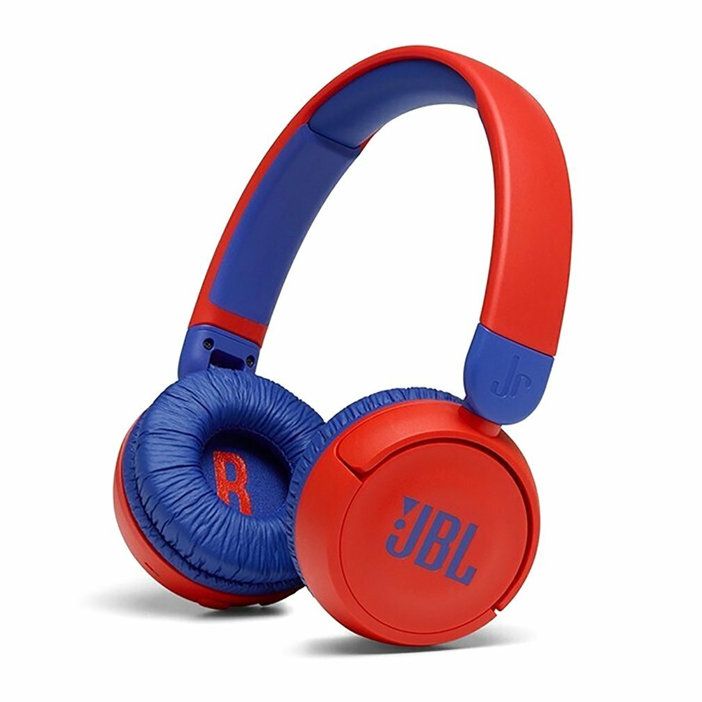 Беспроводные наушники 5.0 Deep BSound для детей, обучающие на голове, гарнитура красного цвета