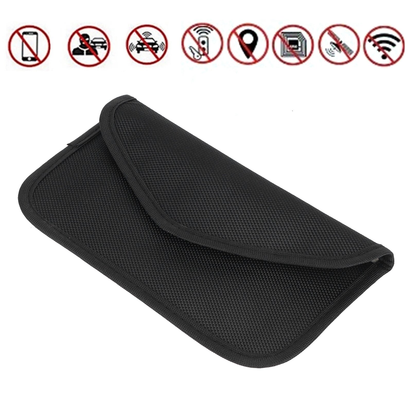 Car Key Signal Blocking Bag Shielding Pouch AntiTheft AntiHacking Case — фото 1