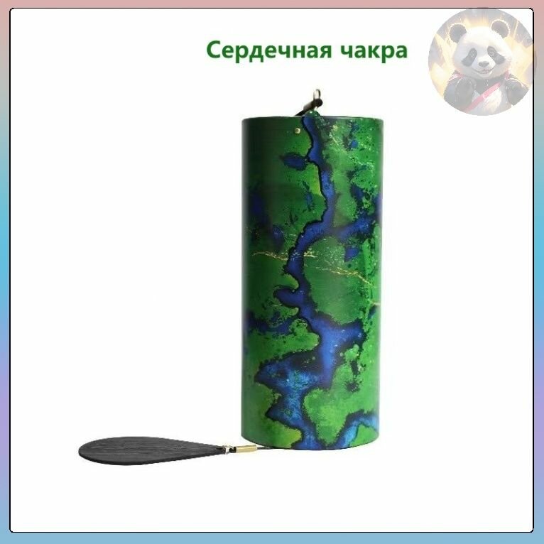 Целебные колокольчики, аккорды для йоги и медитации, колокольчики, музыкальные инструменты, подвеска для комнаты йоги (1 штука), сердечная чакра