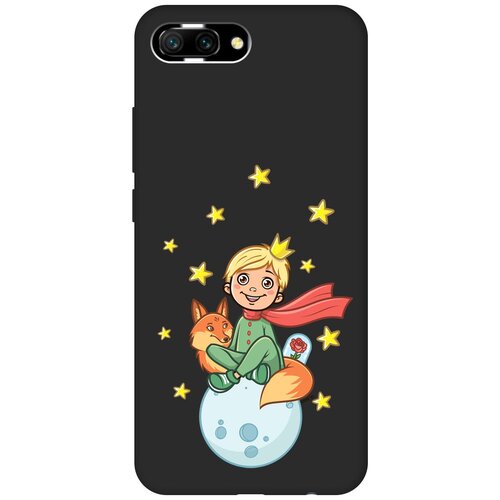 Матовый Soft Touch силиконовый чехол на Honor 10, Хонор 10 с 3D принтом Little Prince черный матовый soft touch силиконовый чехол на honor 10 хонор 10 с 3d принтом maple черный