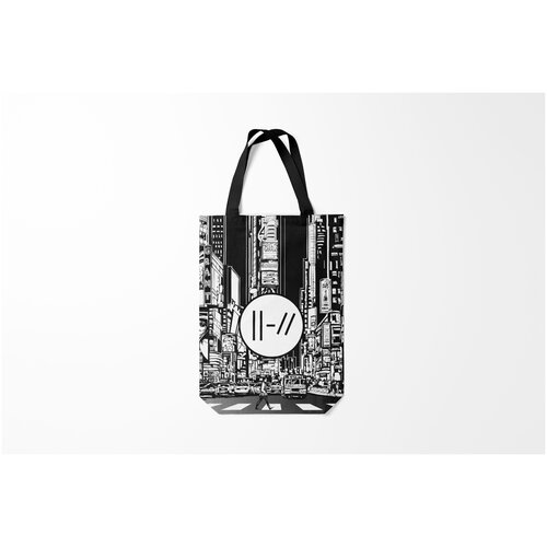 фото Сумка-шоппер / 31х42 см / рок / twenty one pilots burnettie