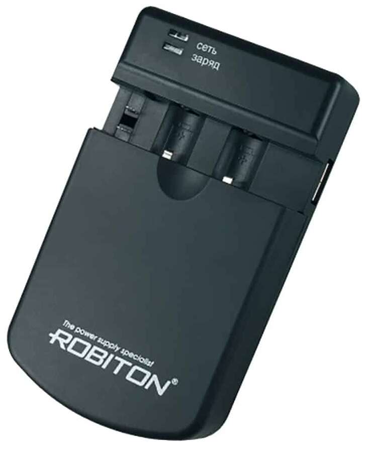 Автоматическое зарядное устройство для Ni-Cd, Ni-MH и Li-ion аккумуляторов - SmartCharger/IV (ROBITON) (код заказа 10635 )