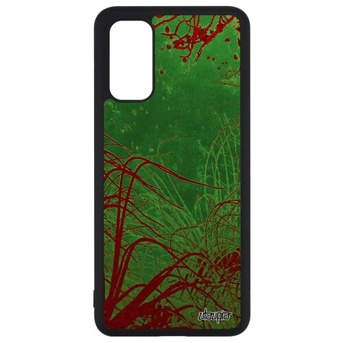 фото Защитный чехол на смартфон // samsung galaxy s20 // "травы" водоросли пляж, utaupia, зеленый