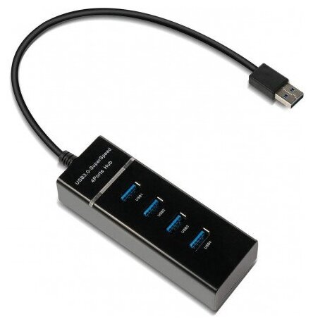 Адаптер Ks-is USB хаб 4xUSB 3.0 (KS-533)