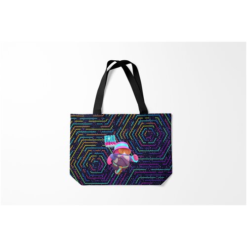 фото Сумка-шоппер / 46х35 см / геймерам / fall guys season 4 burnettie