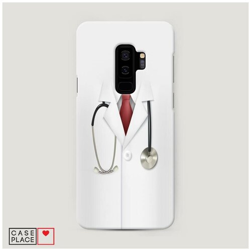 фото Чехол пластиковый samsung galaxy s9 plus халат врача case place