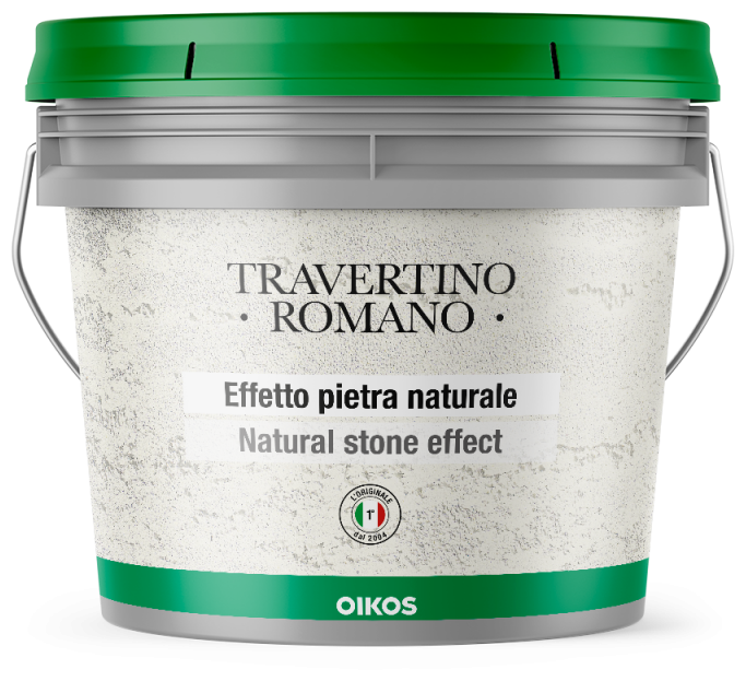 Декоративное покрытие Oikos Travertino Romano