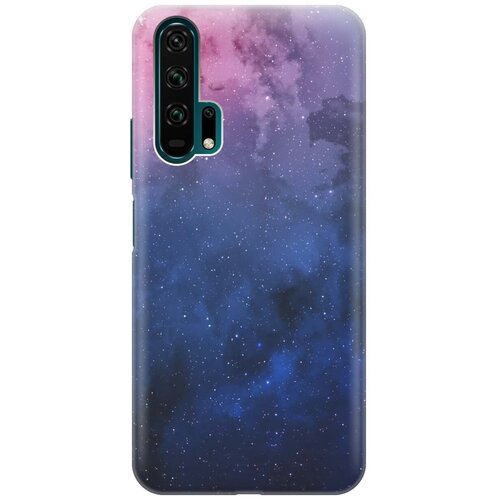 фото Ультратонкий силиконовый чехол-накладка для honor 20 pro с принтом "звездное зарево" gosso