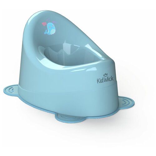 Горшок туалетный Улитка Голубой Kidwick Kw040201, . kidwick дельфин голубой