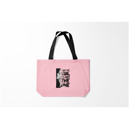 фото Сумка-шоппер / 46х35 см / rap / lil peep i get it girl burnettie