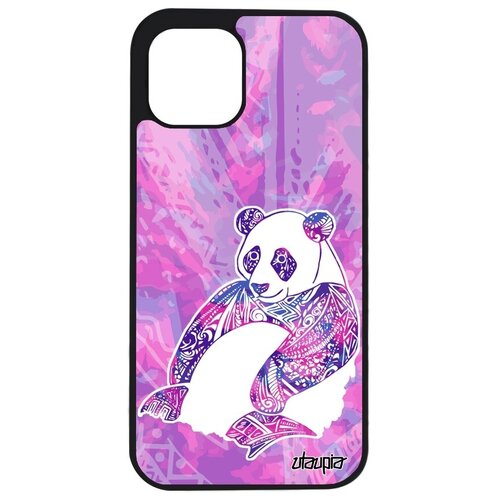 фото Необычный чехол на смартфон // iphone 12 pro // "панда" стиль китайский, utaupia, розовый