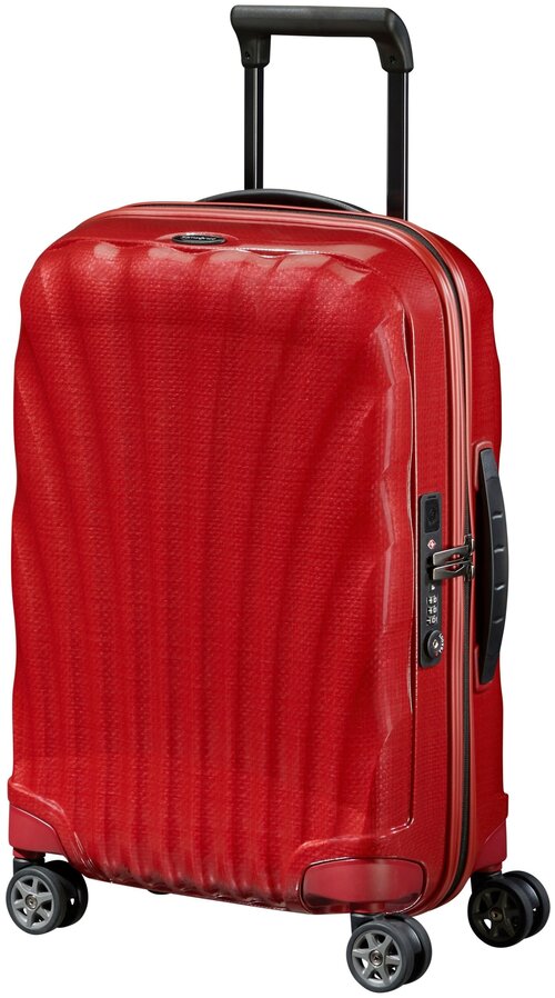 Чемодан Samsonite, 40 л, размер S, красный