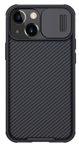 фото Чехол с MagSafe от Nillkin для телефона iPhone 13, серия CamShield Pro Magnetic c защитной шторкой задней камеры