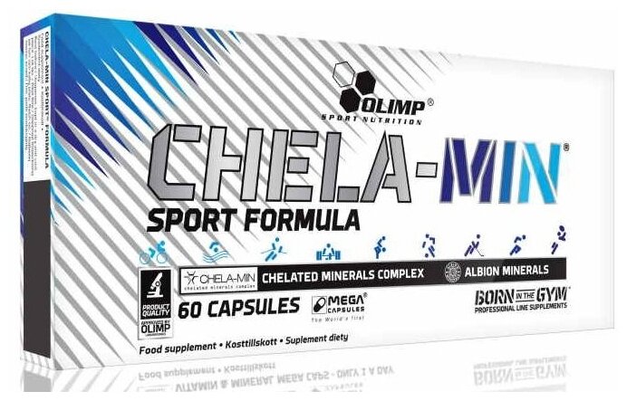 Минералы OLIMP Chela-Min Sport Formula 60 капс