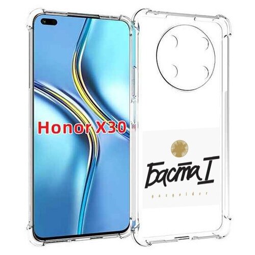 Чехол MyPads Баста 1 Баста для Honor X30 / Magic4 Lite 5G задняя-панель-накладка-бампер