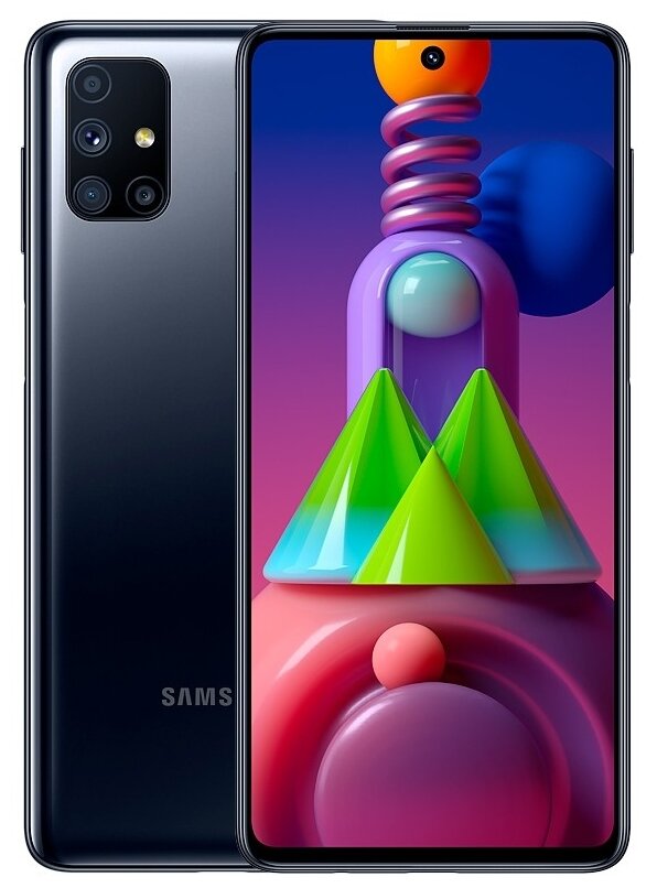 Смартфон Samsung Galaxy M51 8/128 ГБ, черный