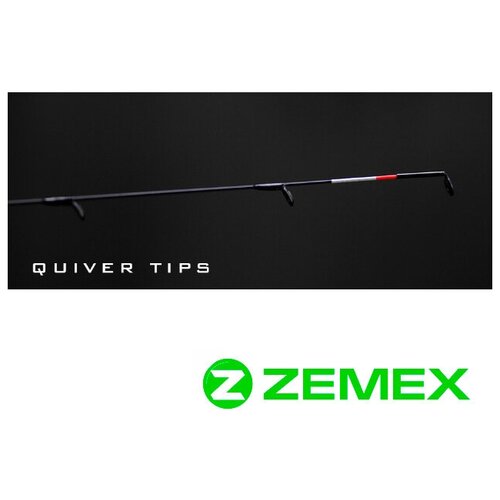 квивертип zemex titanium 3 0 мм extra soft 0 5 1 oz Квивертип ZEMEX graphite 2.2 мм, 1 oz