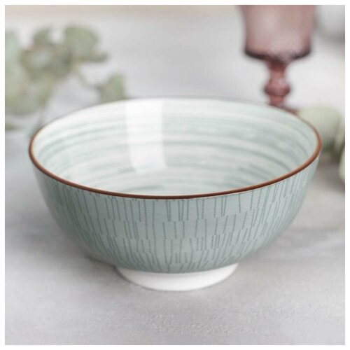 фото Миска "искушение" 15x7,5 см, цвет серый 5076388 сима-ленд