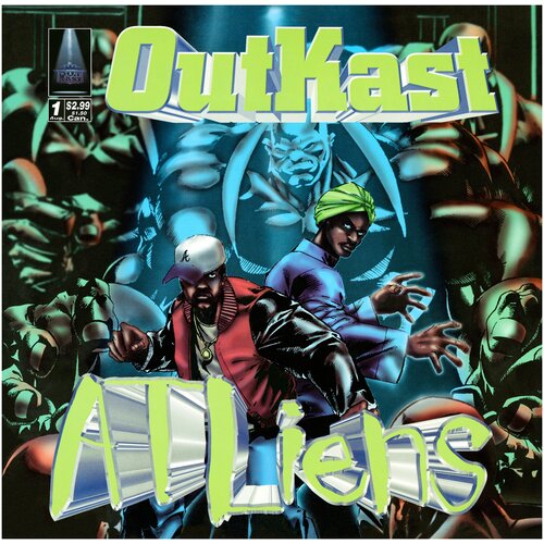 Outkast – ATLiens. 25th Anniversary. Deluxe Edition (4 LP) outkast outkast atliens box set 4 lp