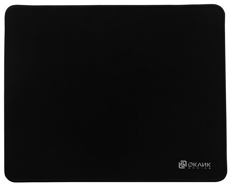 Коврик для мыши Oklick OK-F0450 (L) черный нейлоновая ткань 450х350х3мм