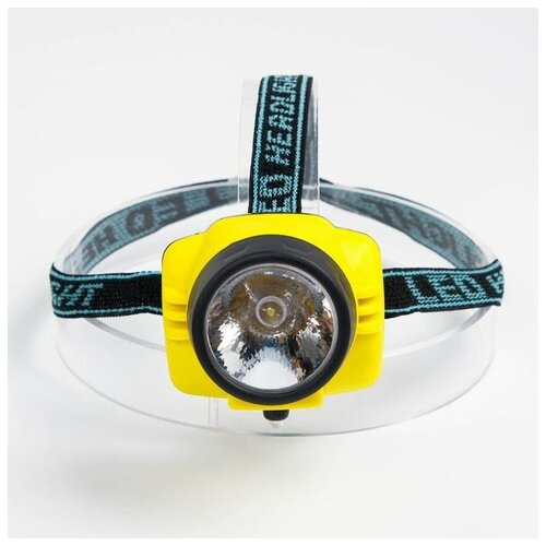 фото Фонарь налобный, 7 х7 см, 3 аа./в упаковке шт: 1 no name