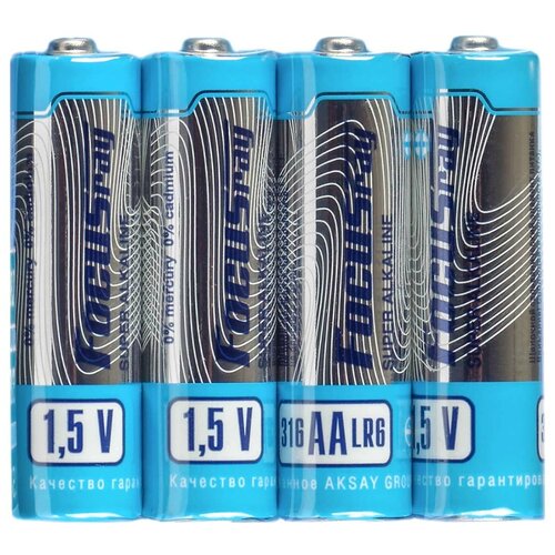 Батарейки FOCUSray SUPER ALKALINE LR06/S4 4/60/720