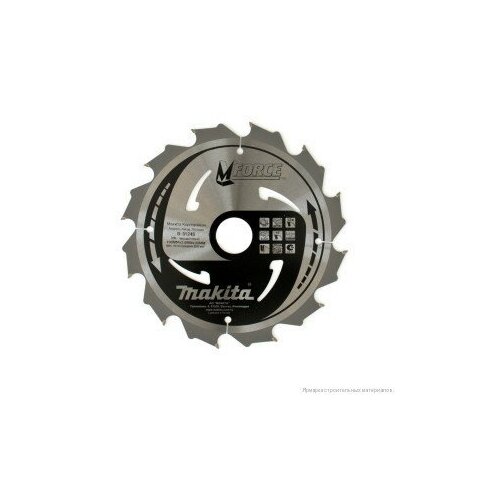 фото Диск пильный makita b-31245 m-force по дереву (190х1,25/2х30 мм; z12)