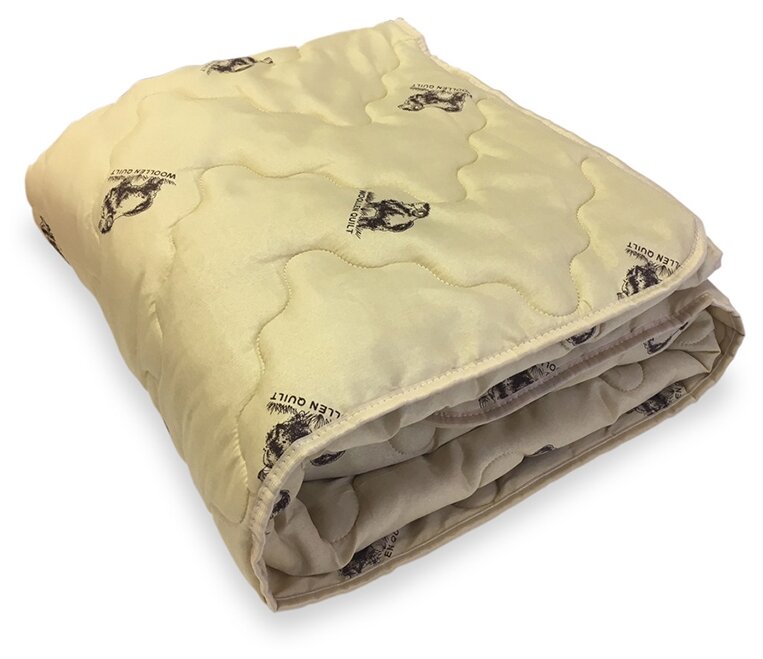 Одеяло Ol-Tex Овечья шерсть всесезонное 1,5-спальное 140х205см
