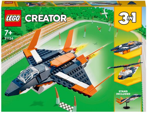 Конструктор LEGO Creator 31126 Сверхзвуковой самолёт, 215 дет.