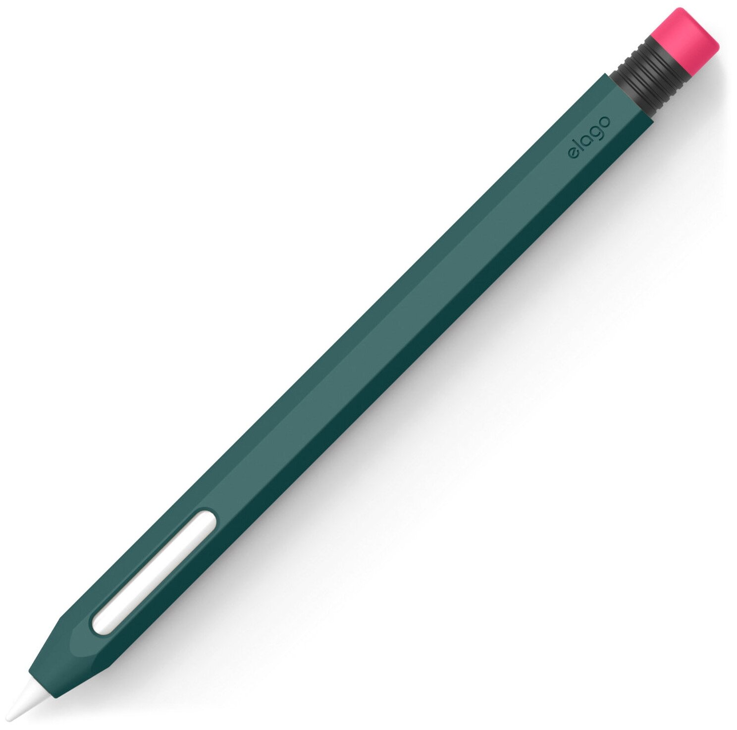 Чехол для Apple Pencil 2 Elago Silicone Case Midnight Green [EAPEN2-SC-MGR]
