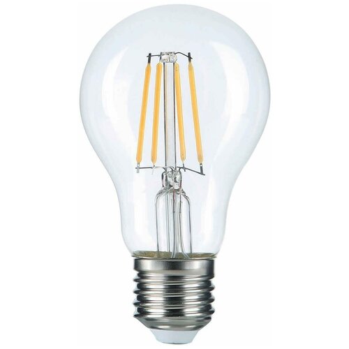 Лампа светодиодная филаментная Thomson E27 7W 6500K груша прозрачная TH-B2330