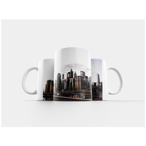 фото Кружка "нью-йорк, город, городской" 320 мл lotsprints