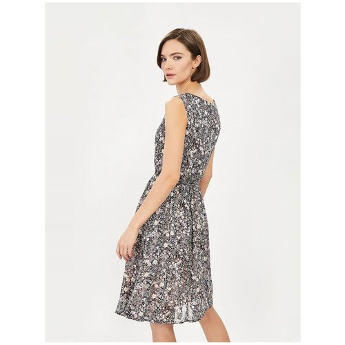 фото Платье baon, размер l, black printed