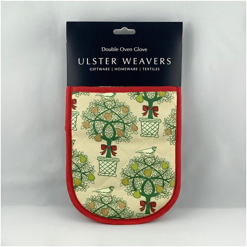 Двойная рукавица для горячего Ulster Weavers Куропатка на груше, 18х88 см